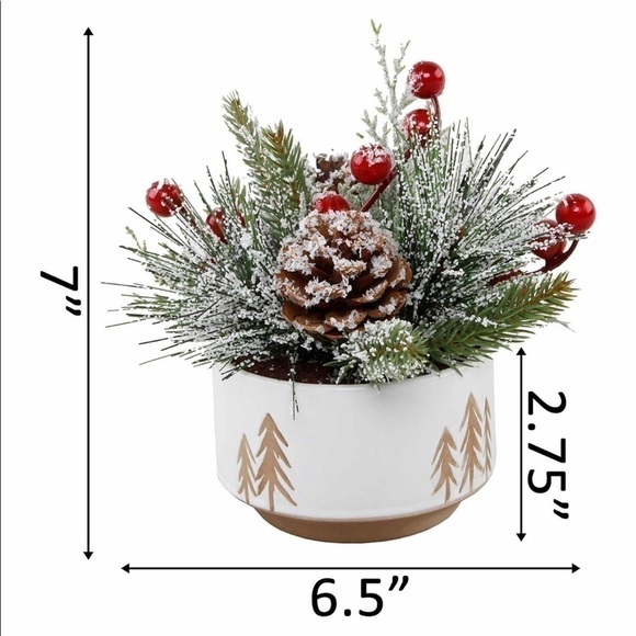 New Ceramic Reverse Tree Pot - Picture 2 of 6